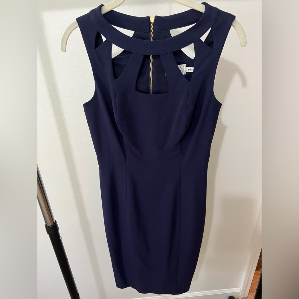 Eliza j navy dress